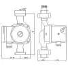 Циркуляционный насос IMP Pumps GHN 20/40-130- Фото 2